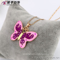 31940-Xuping Charming Girlfriend Gifts Butterfly Shape Pendant Necklace